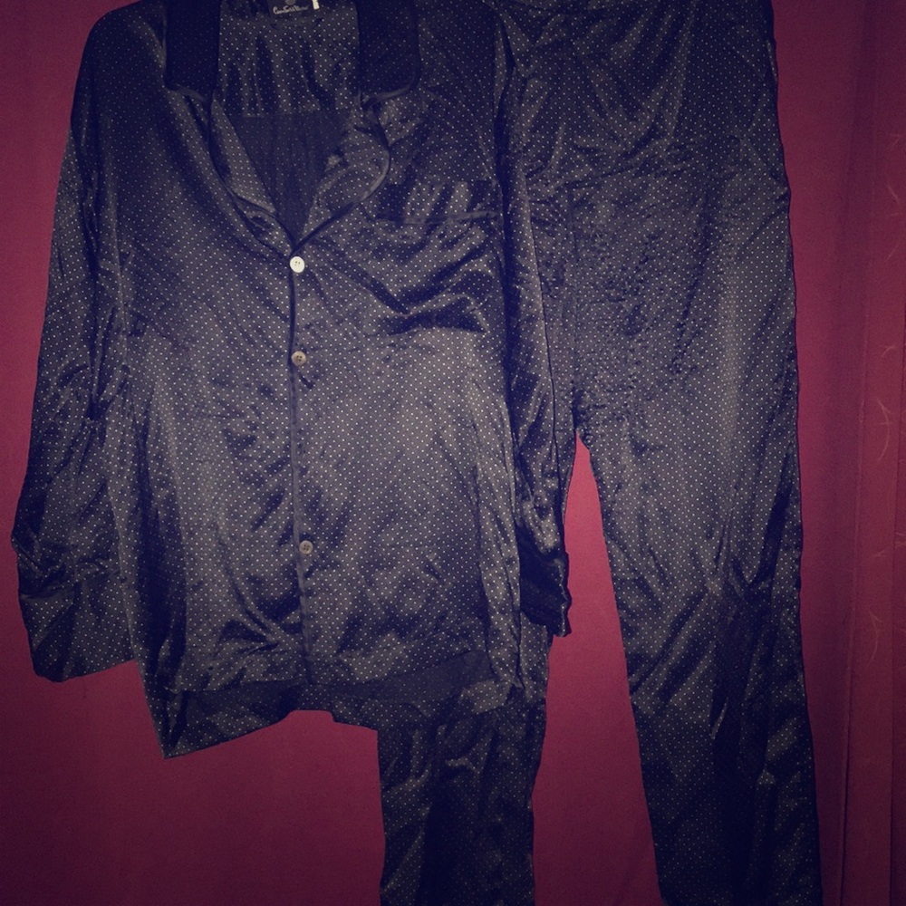 Silk pajamas
